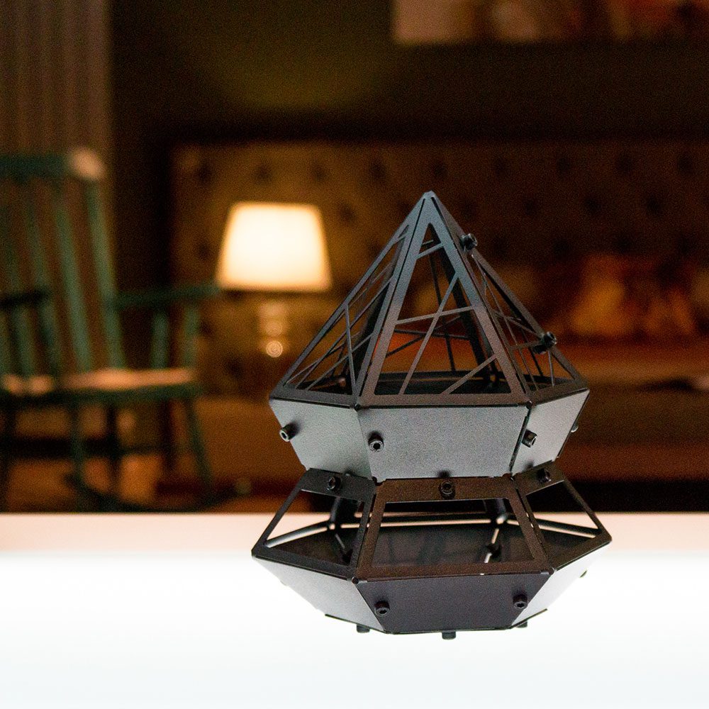 PINE | 3D Metal Küçük Çam Şekilli Mumluk - Görsel 7