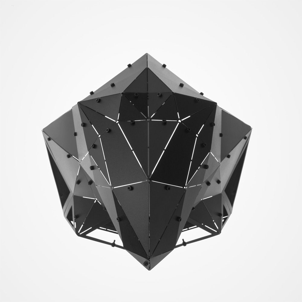 AGILLO | 3D Geometrik Metal Kartal Kafası Duvar Dekoru - Görsel 5