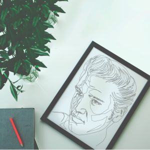 ELVIS PRESLEY | Tek Çizgi Poster Serisi