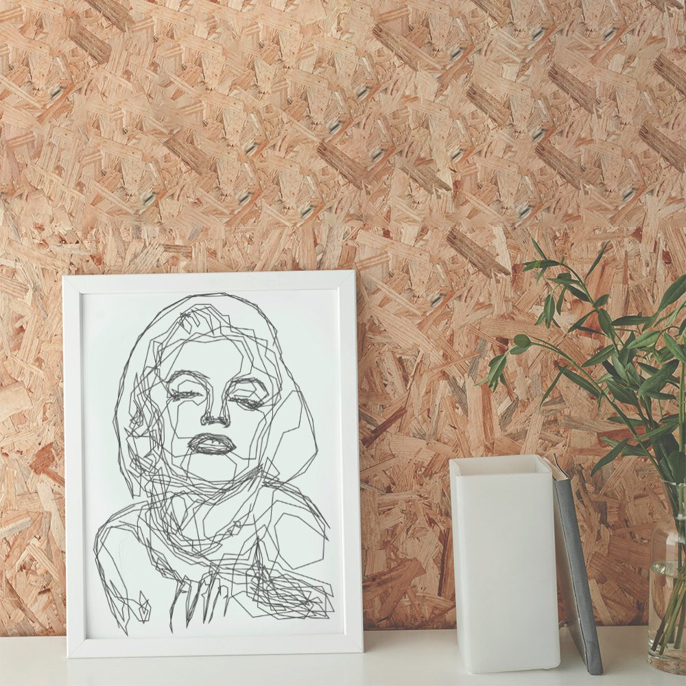 MARILYN MONROE | Tek Çizgi Poster Serisi - Görsel 3
