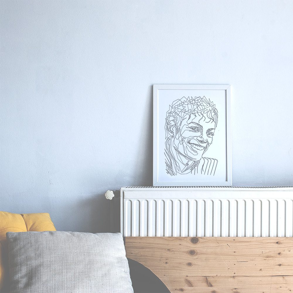 MICHAEL JACKSON | Tek Çizgi Poster Serisi - Görsel 3