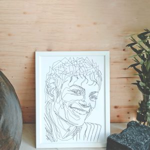 MICHAEL JACKSON | Tek Çizgi Poster Serisi