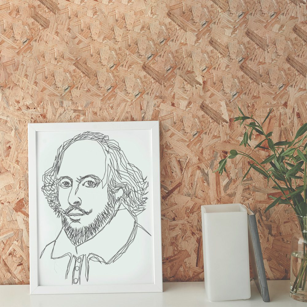 WILLIAM SHAKESPEARE | Tek Çizgi Poster Serisi