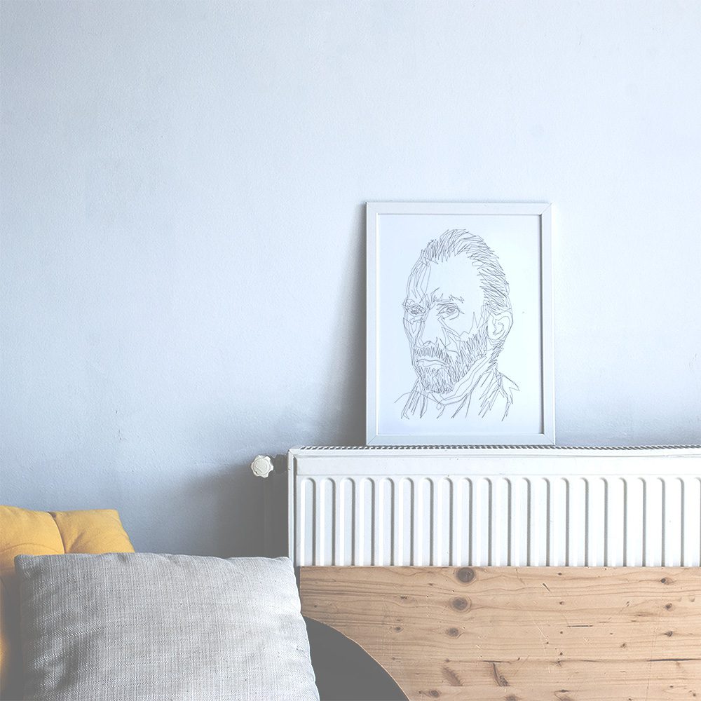 VAN GOGH | Tek Çizgi Poster Serisi