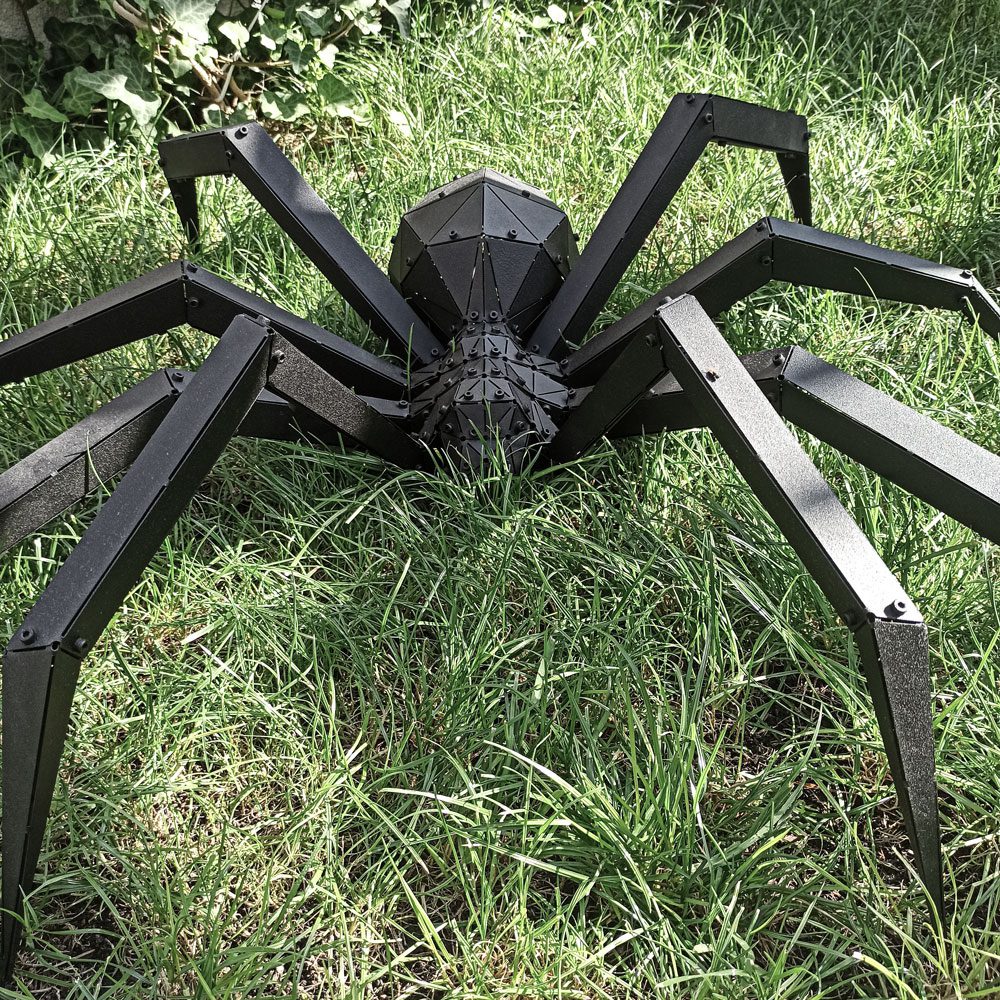VENOM | 3D Metal Geometrik Örümcek Duvar & Yer Dekoru - Görsel 5